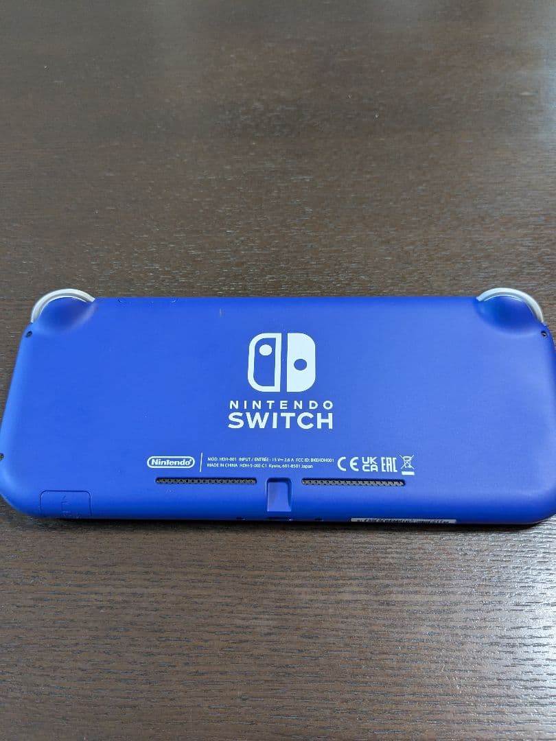 Nintendo Switch Lite 青 本体 ジャンク ACアダプター付き