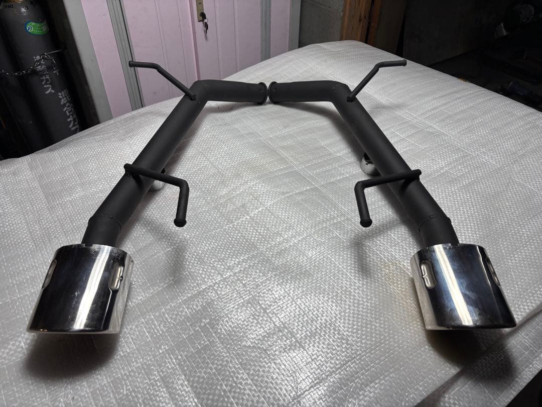 V36スカイラインセダン！ワンオフストレートマフラー！直管！