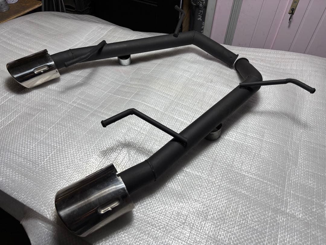 V36スカイラインセダン！ワンオフストレートマフラー！直管！