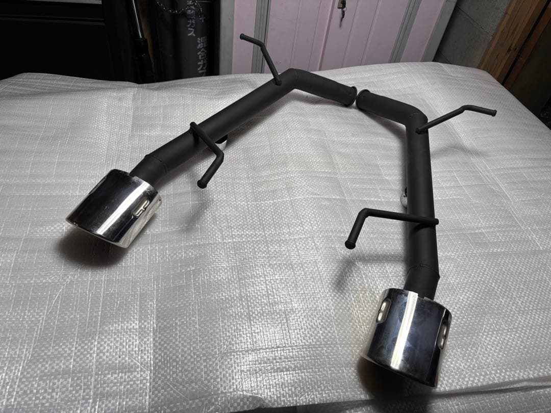 V36スカイラインセダン！ワンオフストレートマフラー！直管！