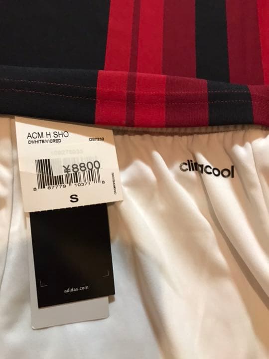 新品正規adidasACミラン「10」本田圭佑 Mユニフォームゲームショーツ2点