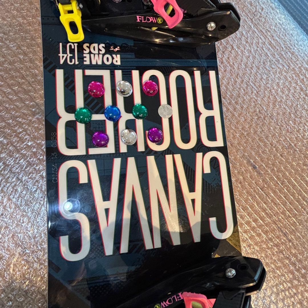 レディーススノーボードセット　headBOAブーツ　22.5cm ROMESDS