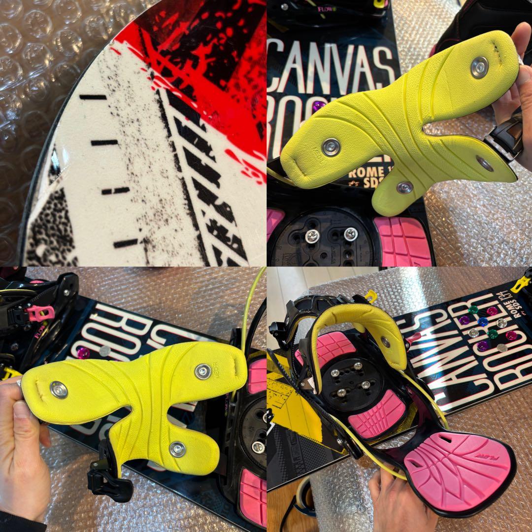 レディーススノーボードセット　headBOAブーツ　22.5cm ROMESDS