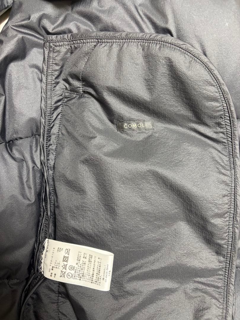 comoli ダウンベスト 3 美品