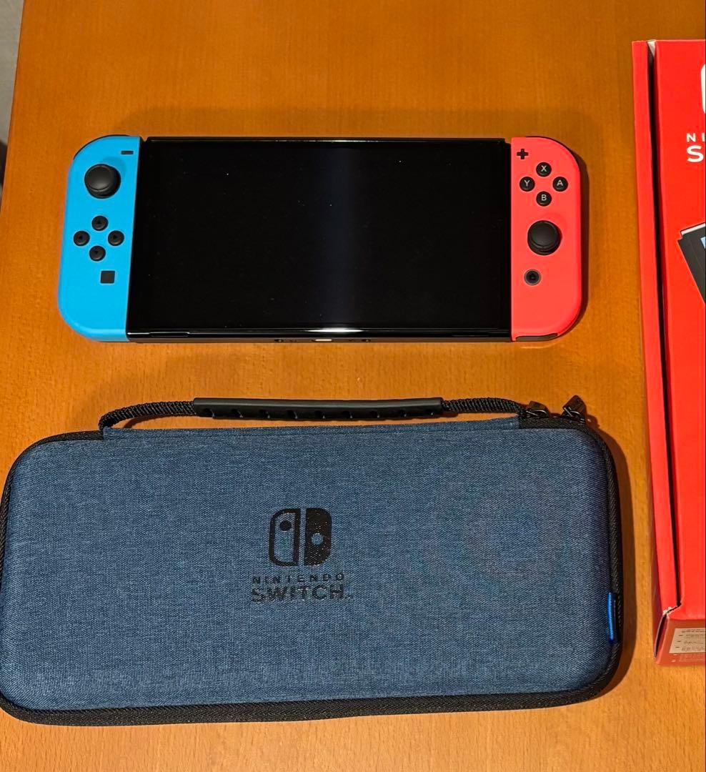 Nintendo Switch 有機ELモデル　本体 青/赤 Joy-Con