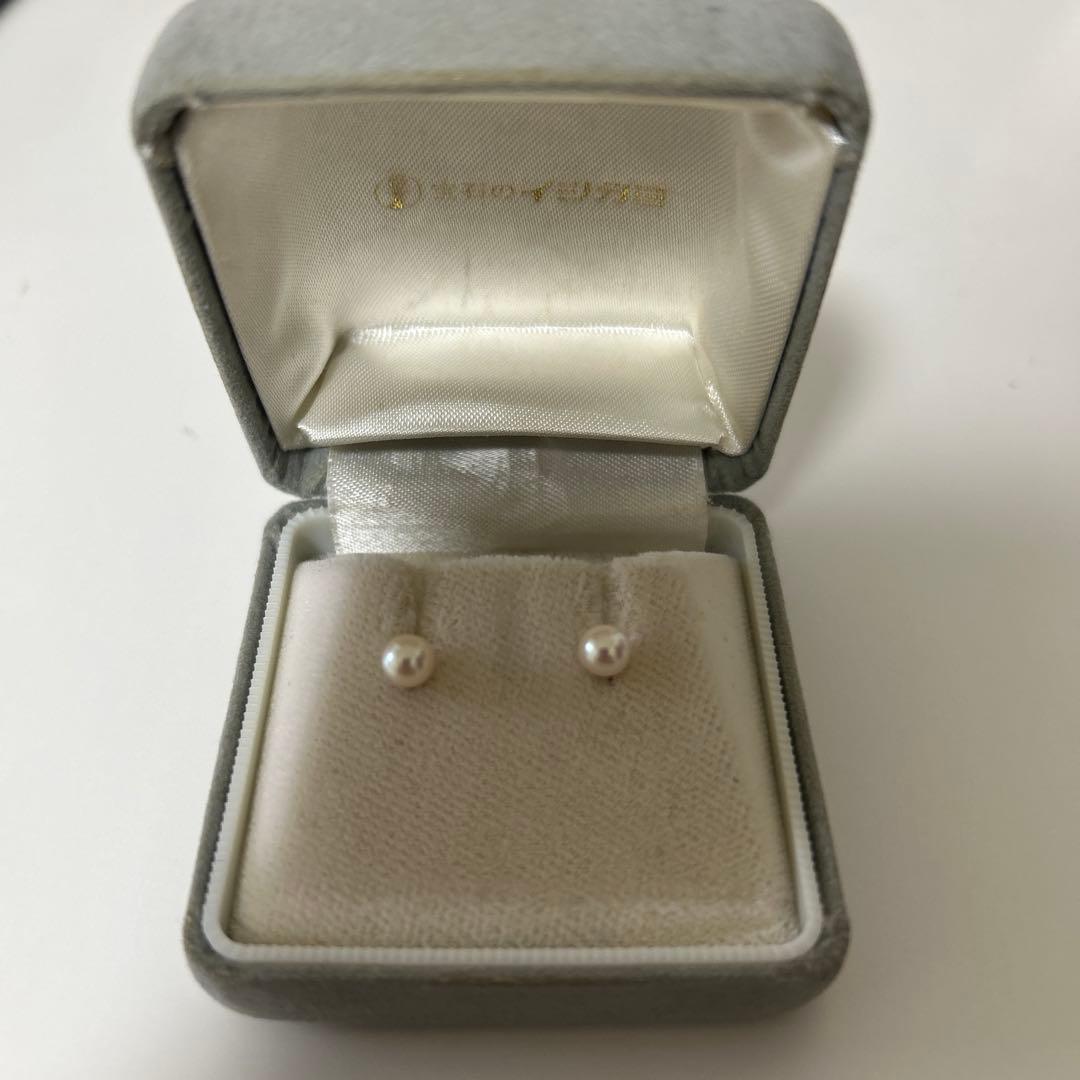 18金　真珠　ピアス