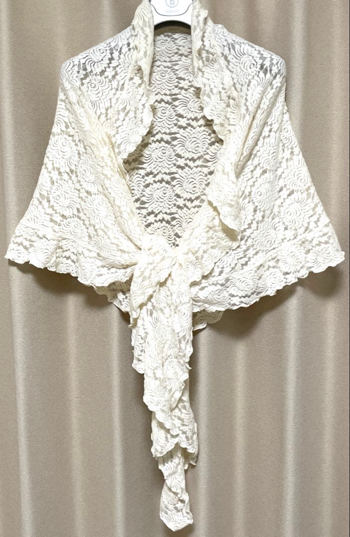 結婚式•パーティー冠婚用 Chikazawa 近沢レース•ショール•ストール