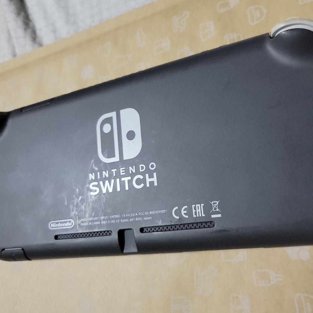 【中古ゲーム機】スイッチライト グレー【本体のみ】