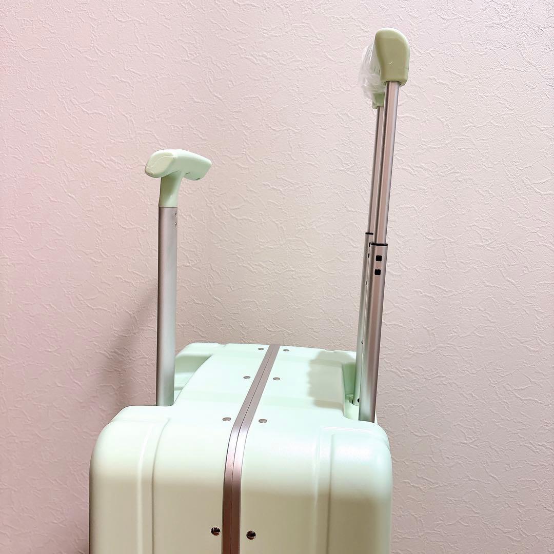 キャリーケース 子どもが乗れる キッズキャリー 機内持込可 Sサイズ グリーン