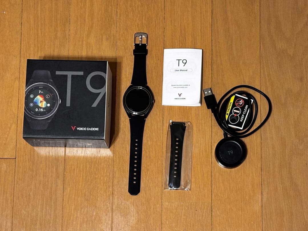 T9 GPSナビ付きスマートウォッチ ブラック