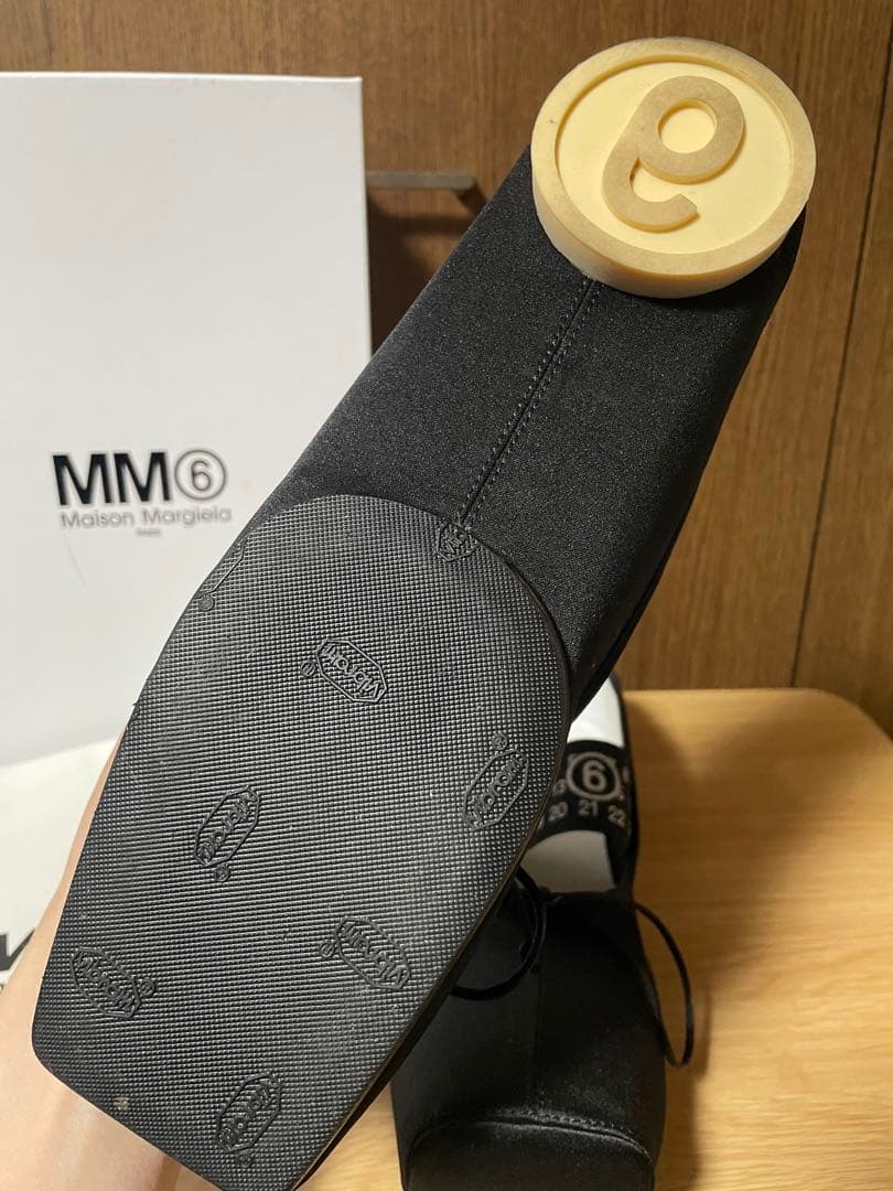 MM6 MaisonMargiela バレエシューズ　マルジェラ　黒　39.5