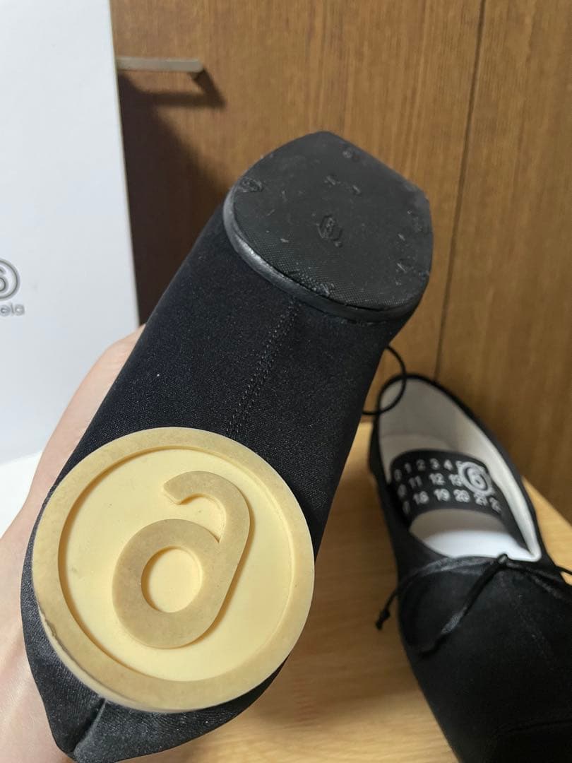 MM6 MaisonMargiela バレエシューズ　マルジェラ　黒　39.5