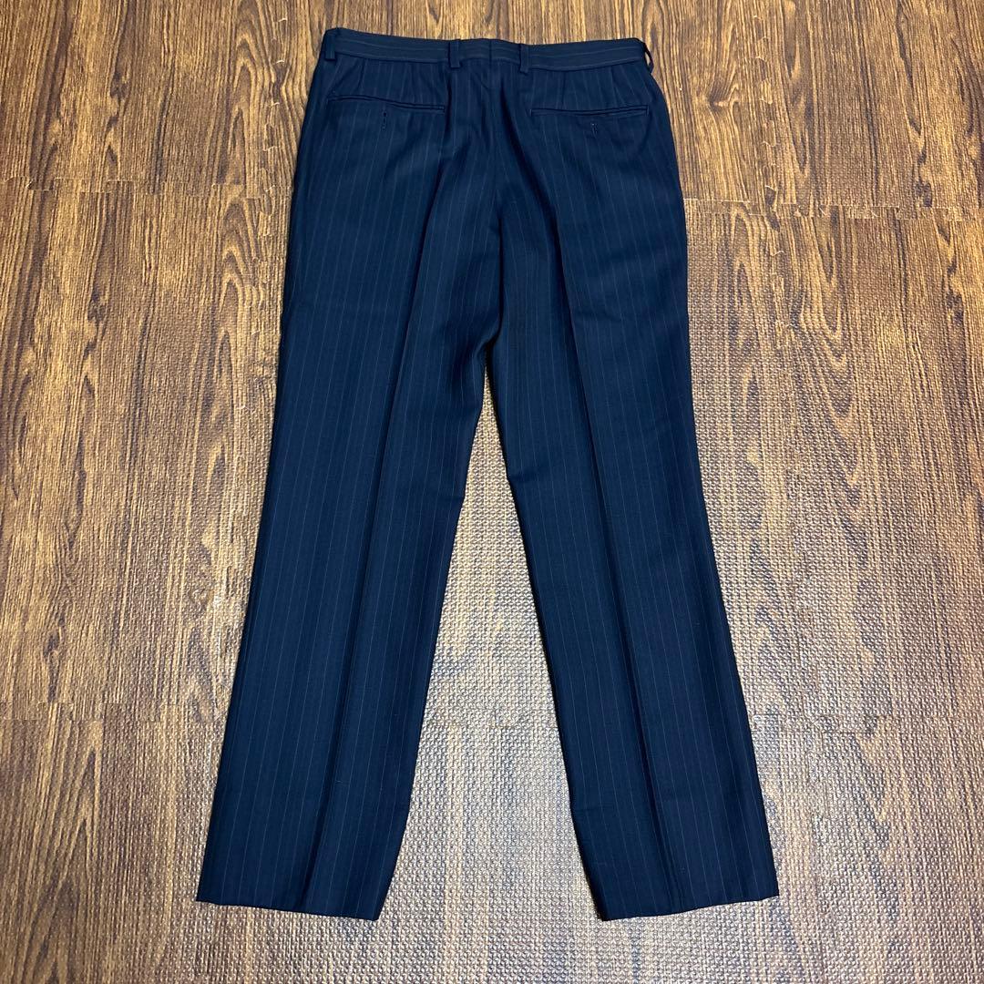 メンズ　Paul Smith ネイビー ストライプスーツ