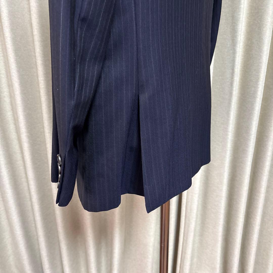 メンズ　Paul Smith ネイビー ストライプスーツ