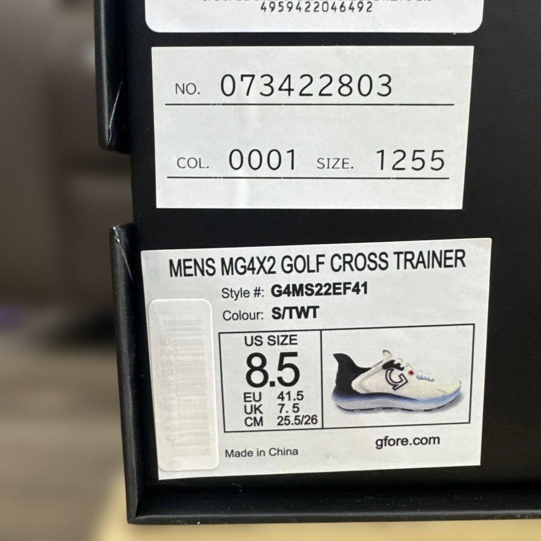 シューズ(男性用) G/FORE MG4X2 GOLF CROSS TRAINER