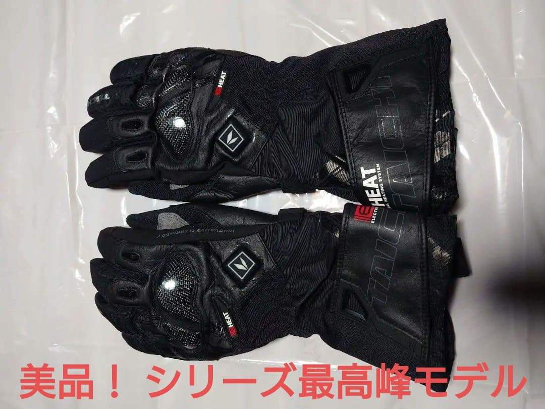 TAICHI eHEAT RST654 Lサイズ　電熱グローブ BLACK