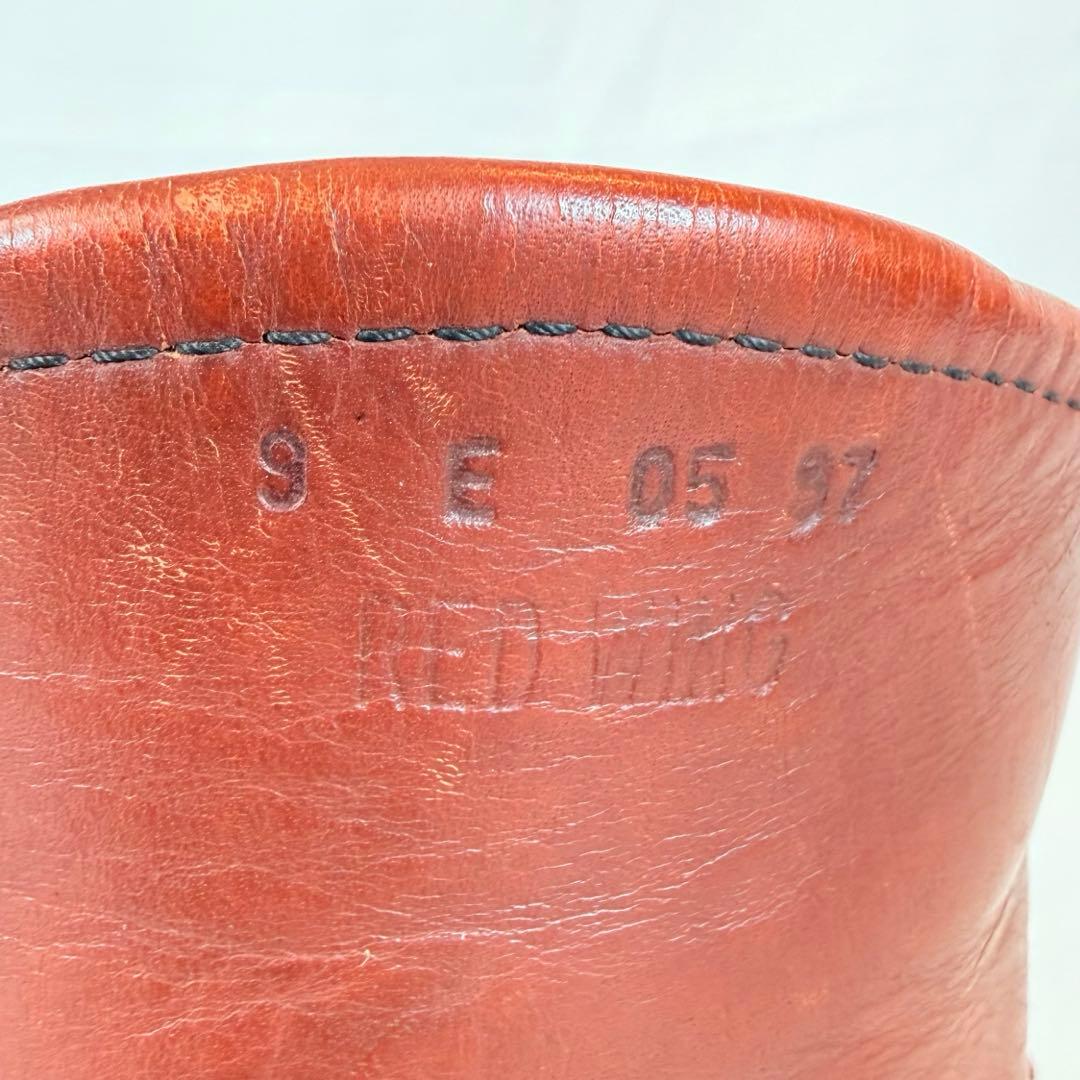 RED WING ペコスブーツ US9E 赤茶 レッドウィング