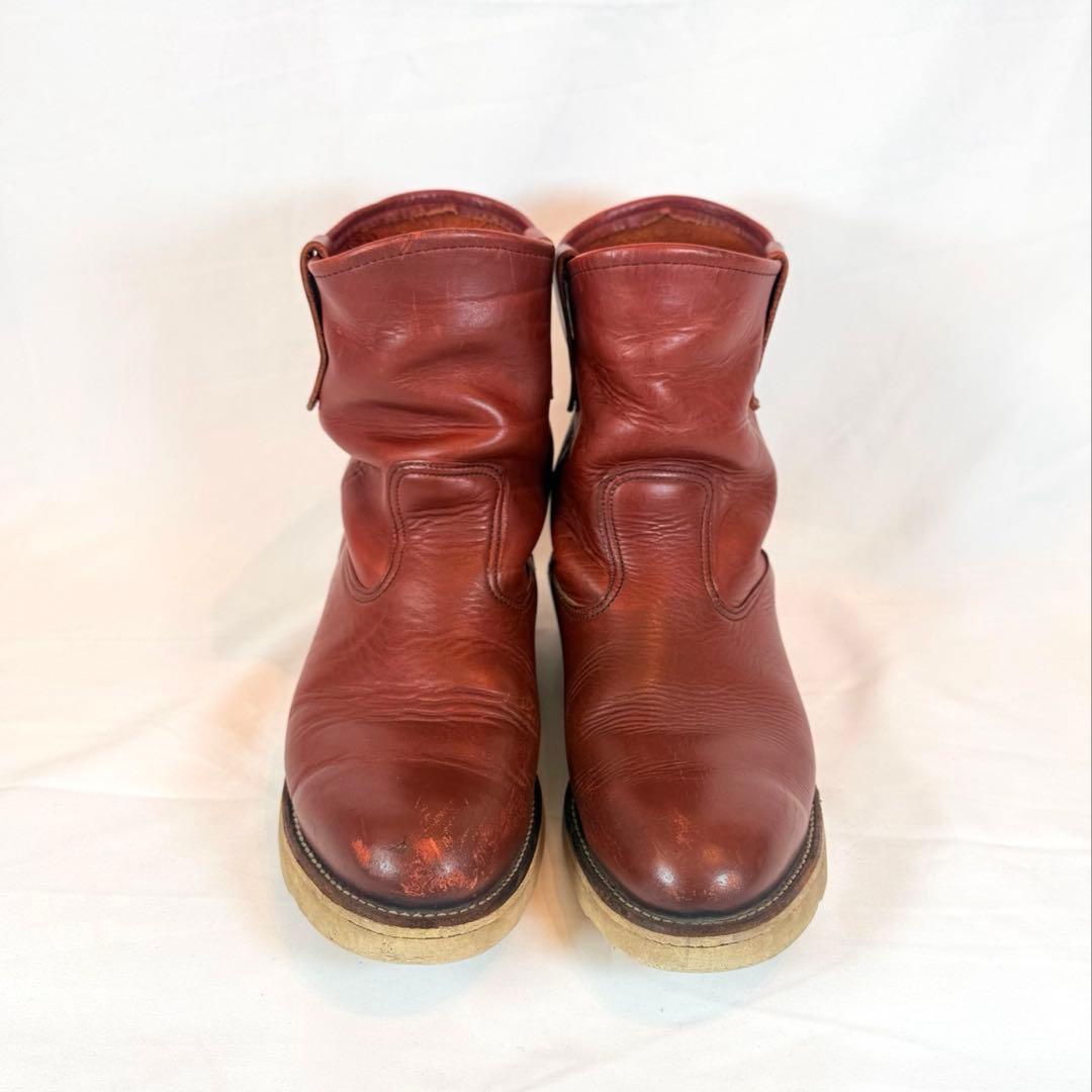 RED WING ペコスブーツ US9E 赤茶 レッドウィング