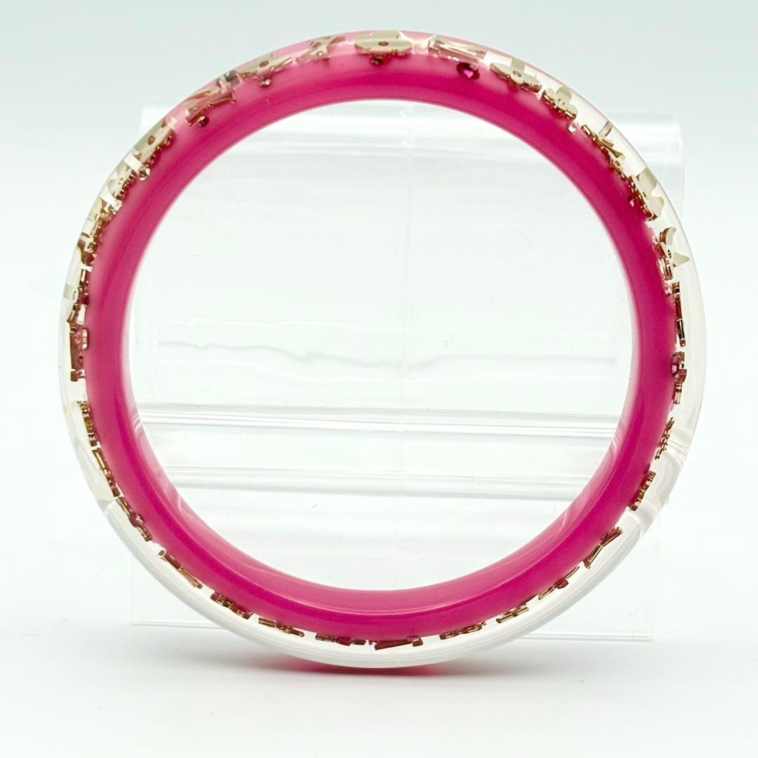 【超美品】ルイヴィトン バングル ブレスレット アンクルージョン ピンク TPM