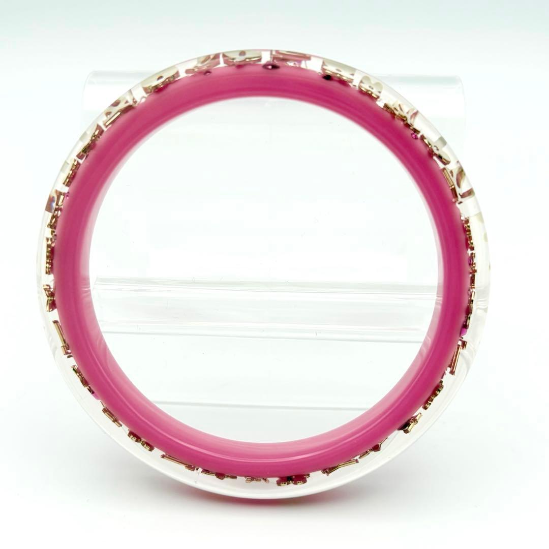 【超美品】ルイヴィトン バングル ブレスレット アンクルージョン ピンク TPM