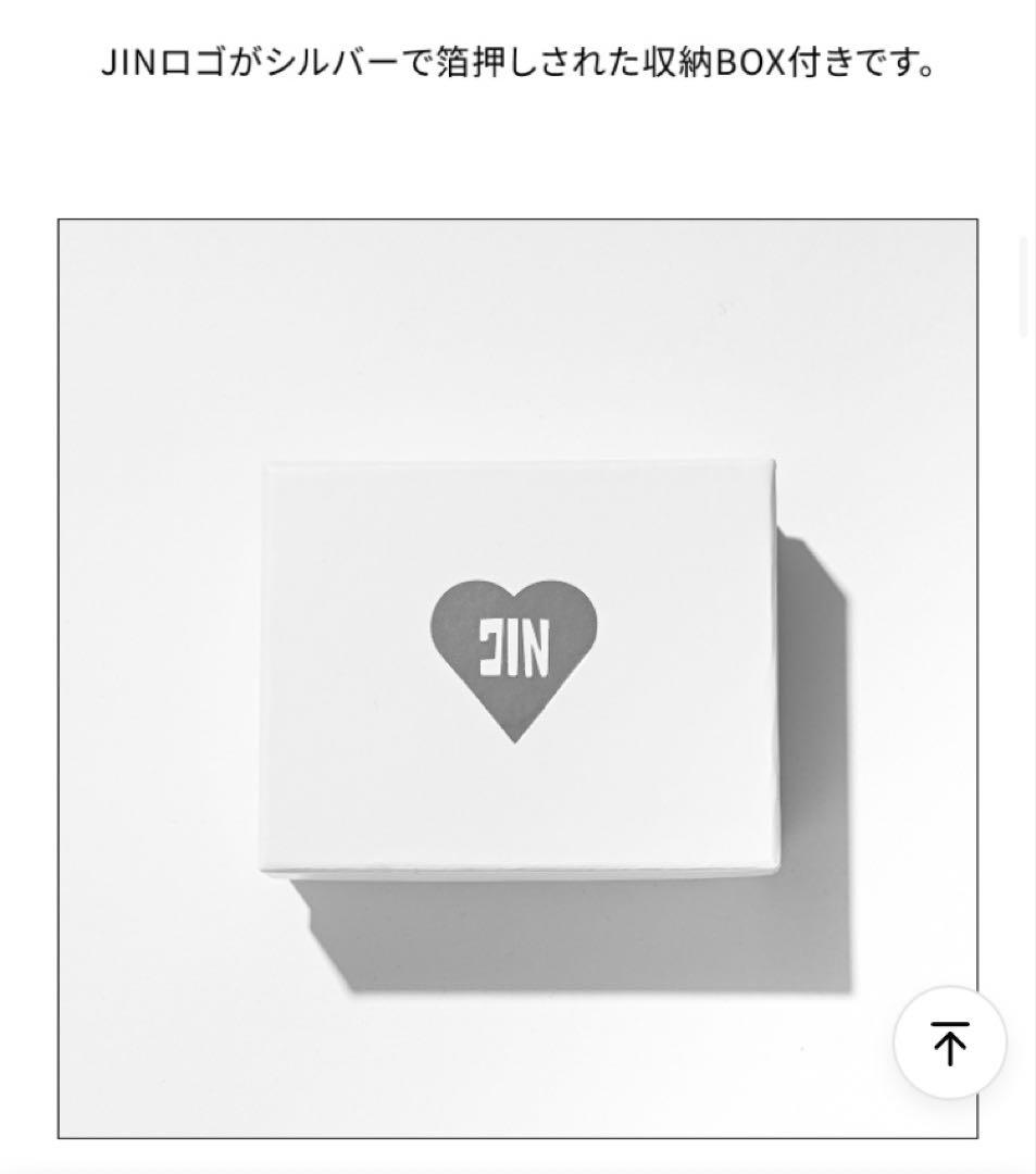 BTS Jin [RUNSEOKJIN in JAPAN] RING Lサイズ