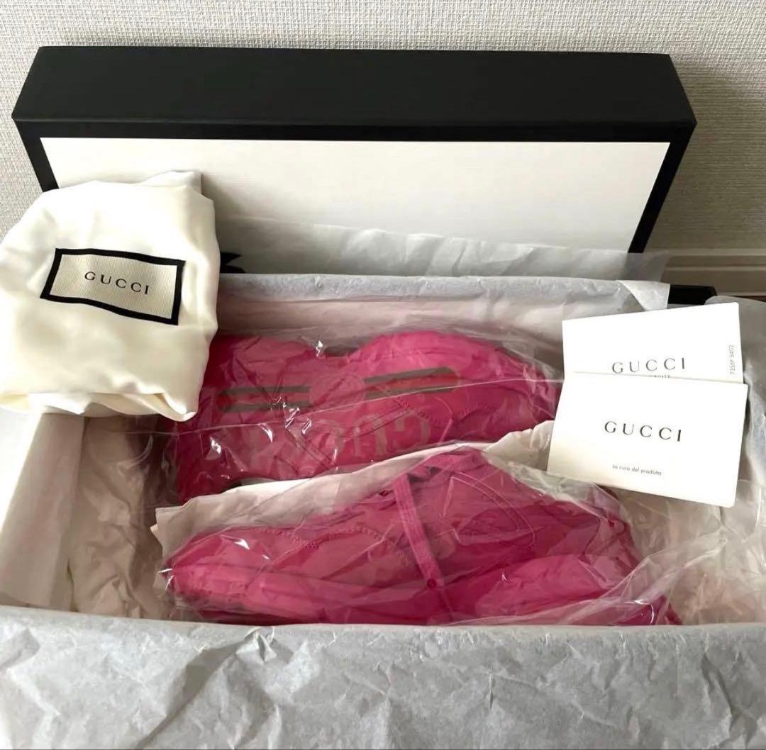 GUCCI ★新品 ライトン スニーカー ⭐︎定価17万 36ピンク 正規品
