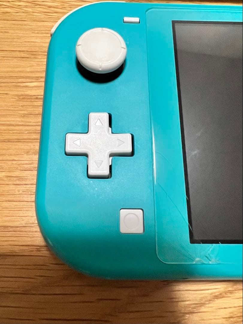 Nintendo Switch Lite ターコイズ ※画面割れあり
