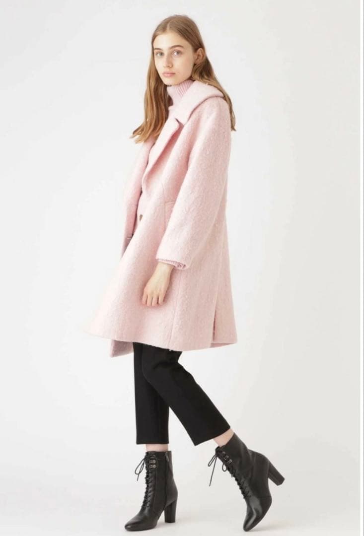 K523 新品未使用 M ジルスチュアート アルパカ ウール コート レディース