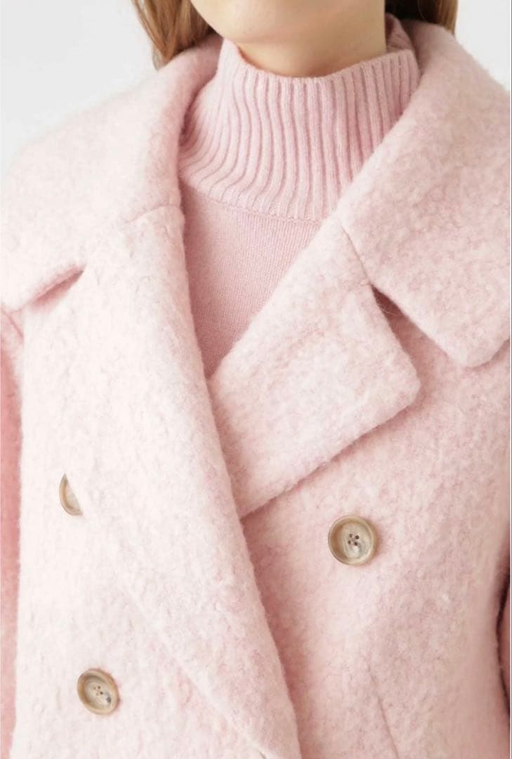 K523 新品未使用 M ジルスチュアート アルパカ ウール コート レディース