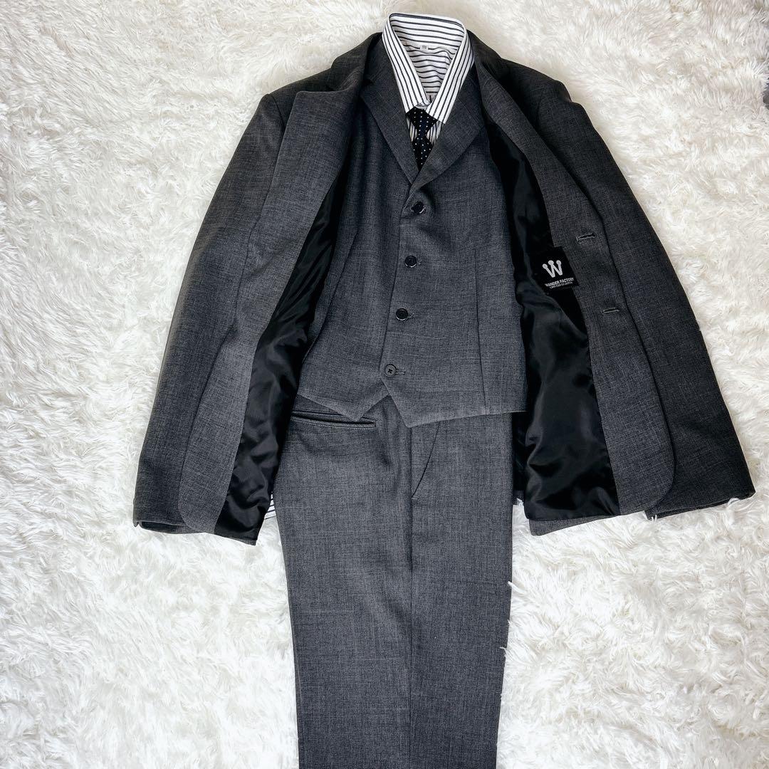 WANDER FACTORY グレー フォーマルスーツ 170A 卒業式 男の子