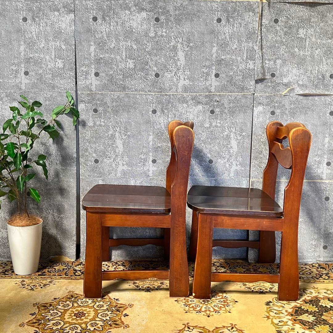 ꧁ヴィンテージ家具꧂ダイニングチェア6脚セット 食卓椅子 いす イス 昭和レトロ