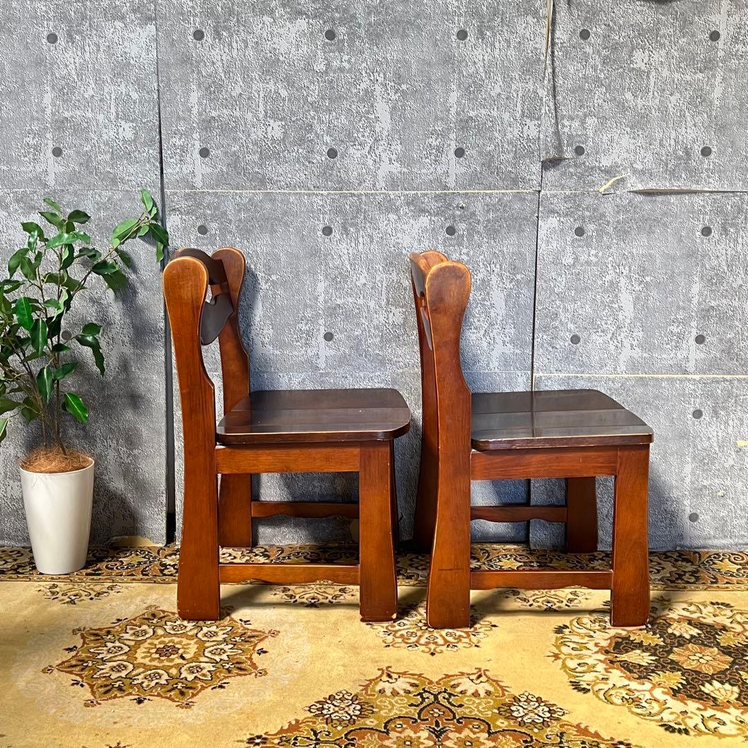 ꧁ヴィンテージ家具꧂ダイニングチェア6脚セット 食卓椅子 いす イス 昭和レトロ