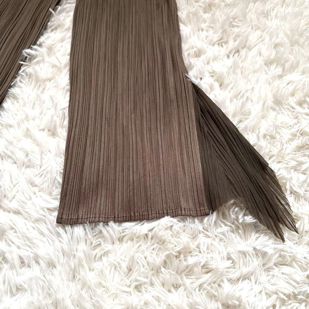 あじのもとさま専用　PLEATS PLEASE フレアパンツ　変形　サイズ1