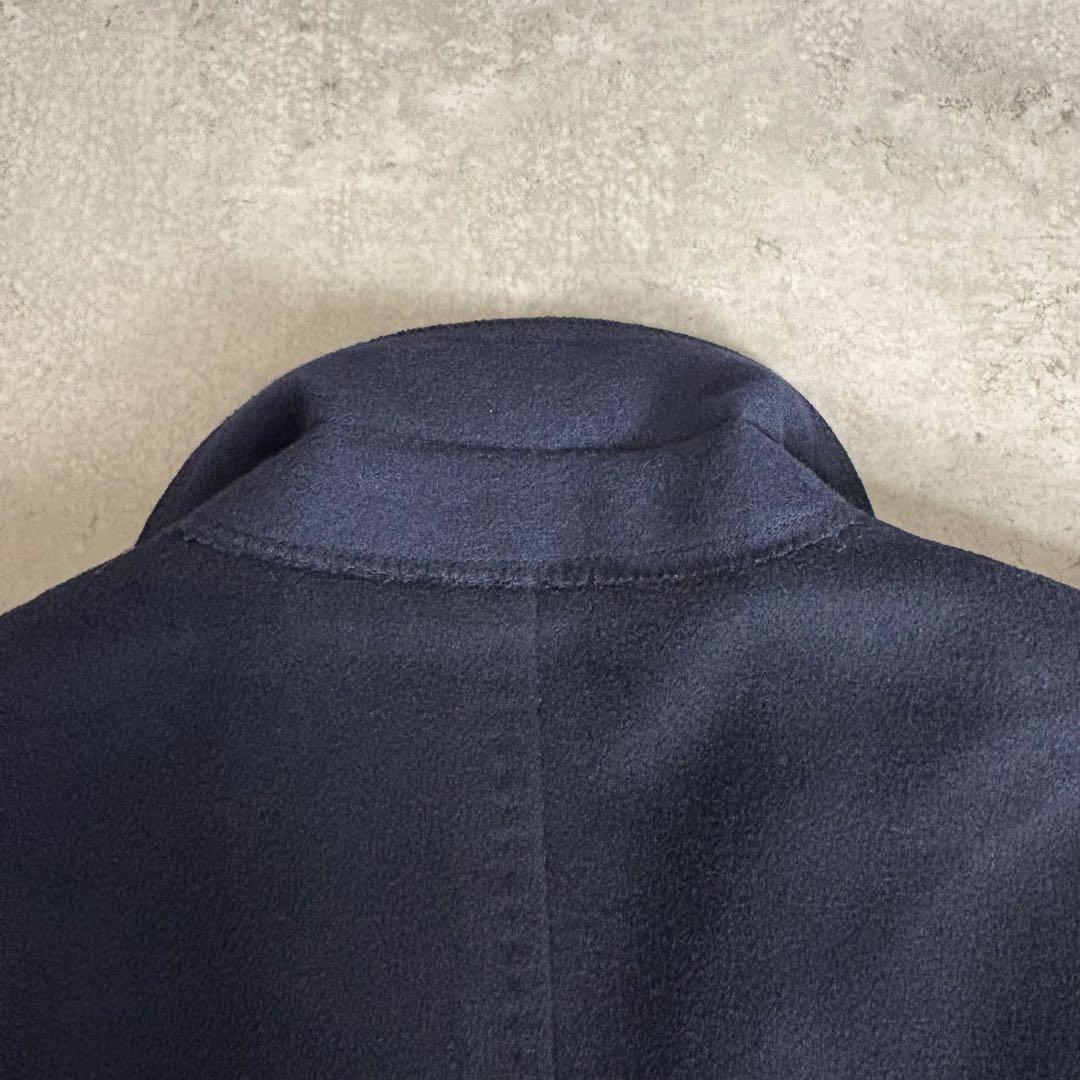 ポールスミス L ダブル　チェスター　コート　カシミヤ Paul Smith 紺