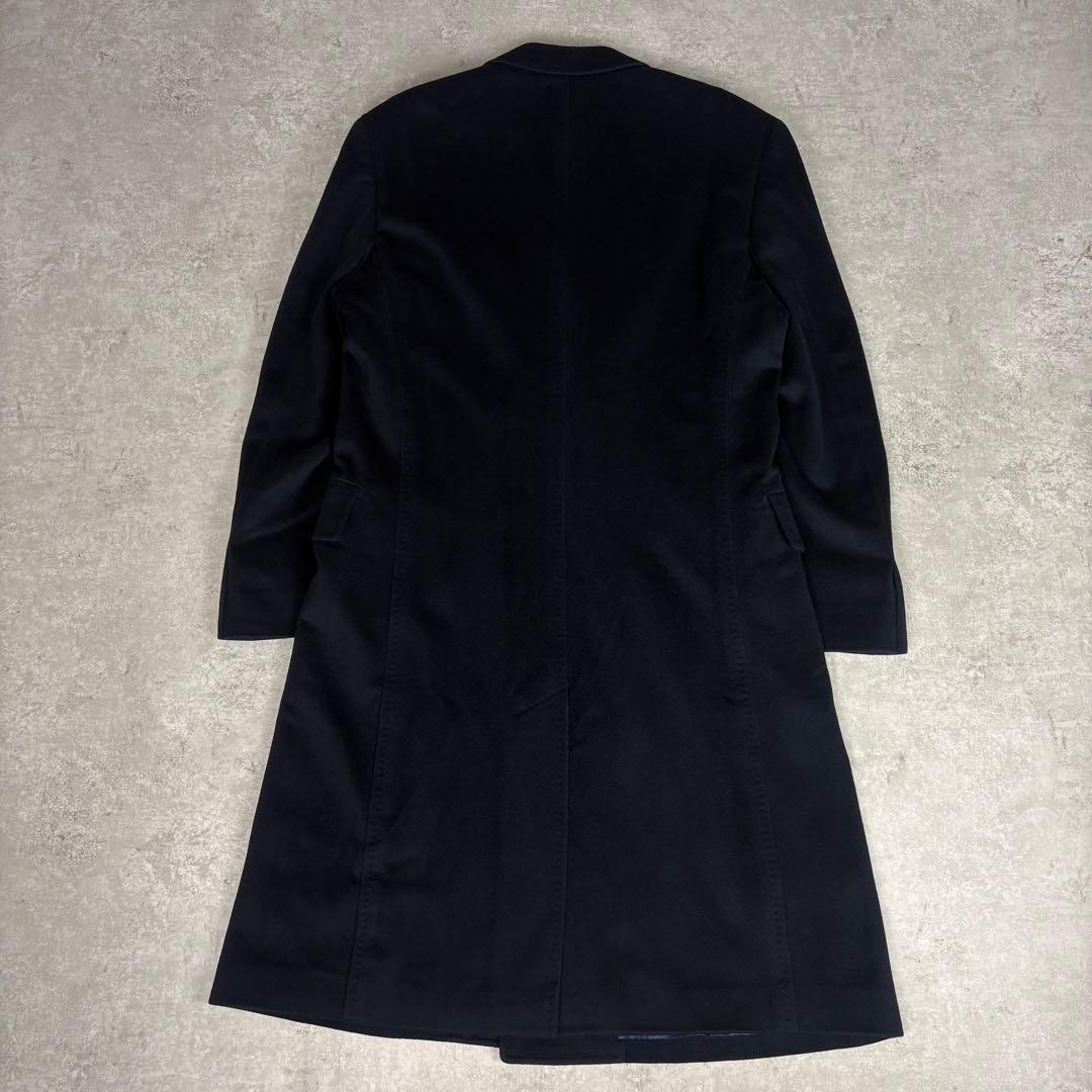 ポールスミス L ダブル　チェスター　コート　カシミヤ Paul Smith 紺