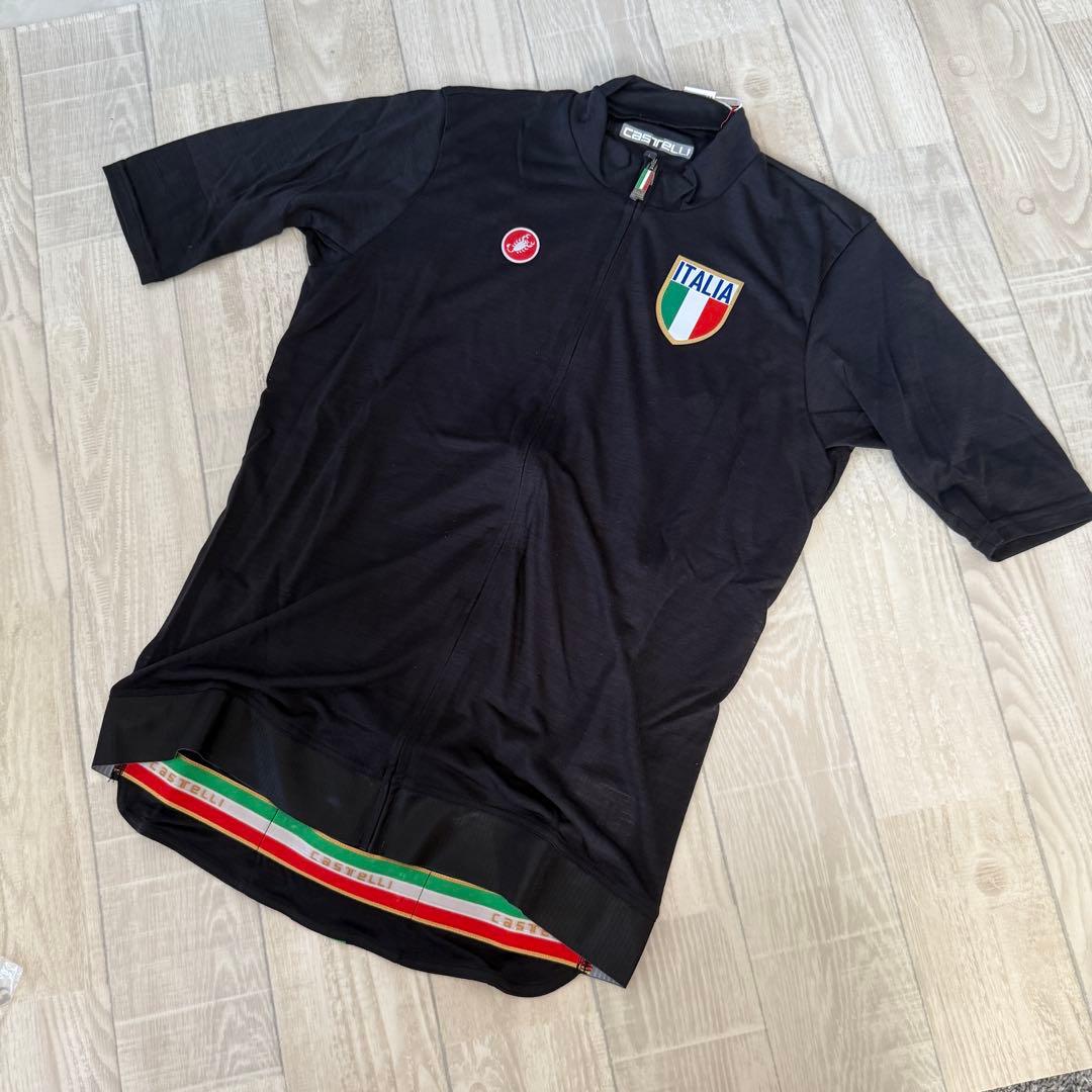 【新品・定価20,350円】Castelli/カステリ イタリア半袖ジャージL