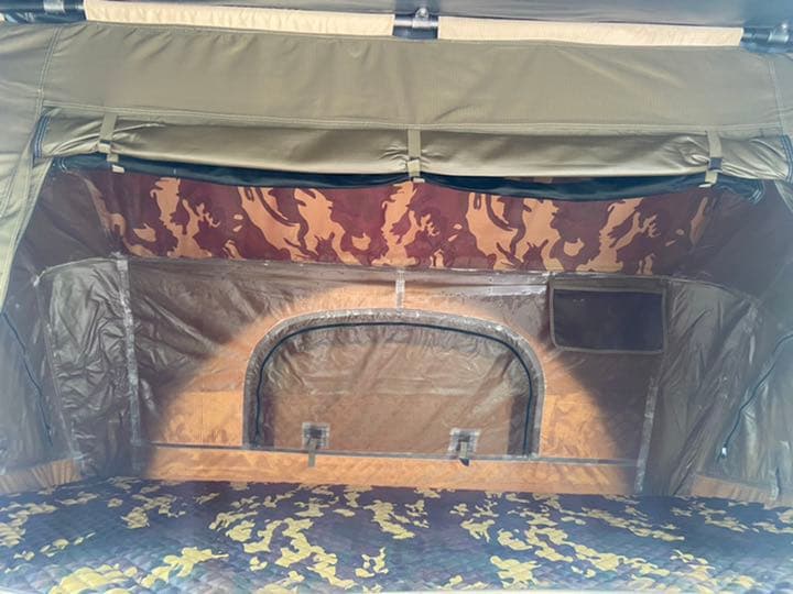 電動ルーフテント