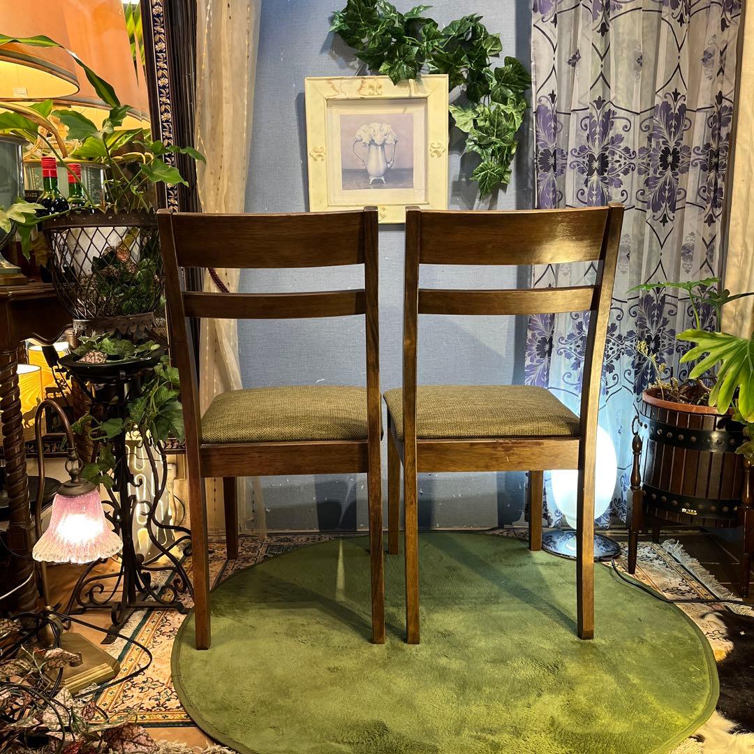 2脚セット　軽量　コンパクトチェア 　北欧スタイル