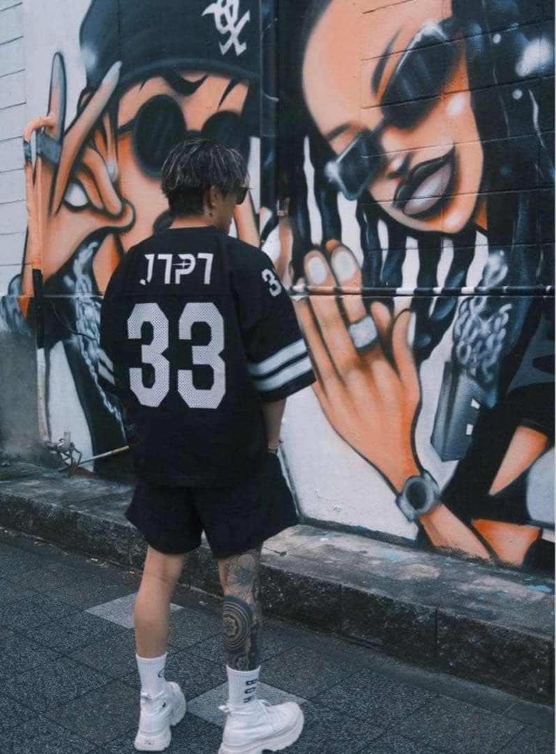 RIZIN 伊藤裕樹 JTPTフットボールシャツ Lサイズ