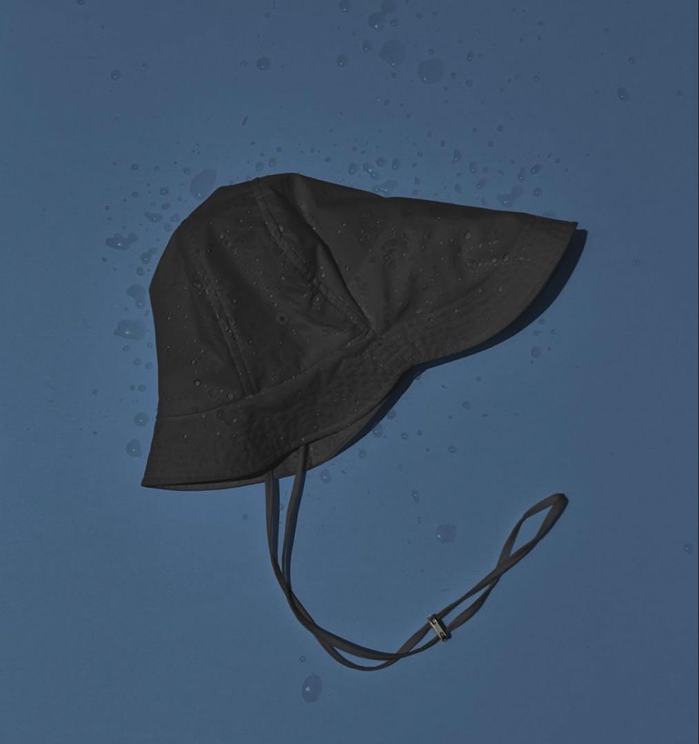 美品 KASA Hat Black ハット 帽子 カサハット