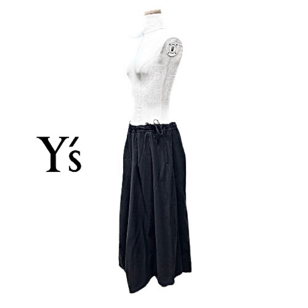 Y's ワイズ 2wayアシメントリー ロングスカート/サルエルパンツmi126