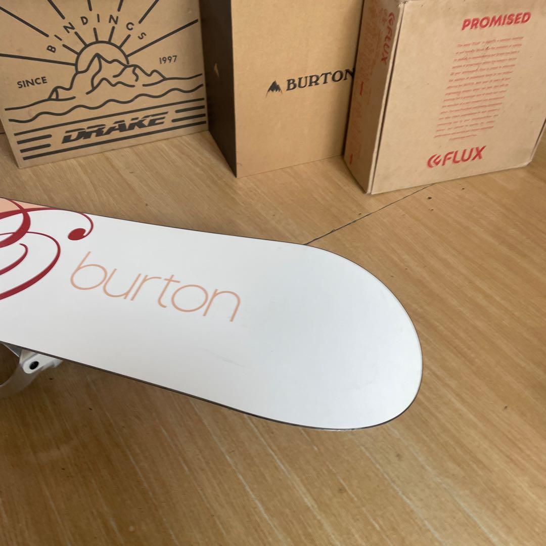 BURTON×STELLA　バートン　バイン付　スノーボードセット　レア136㎝