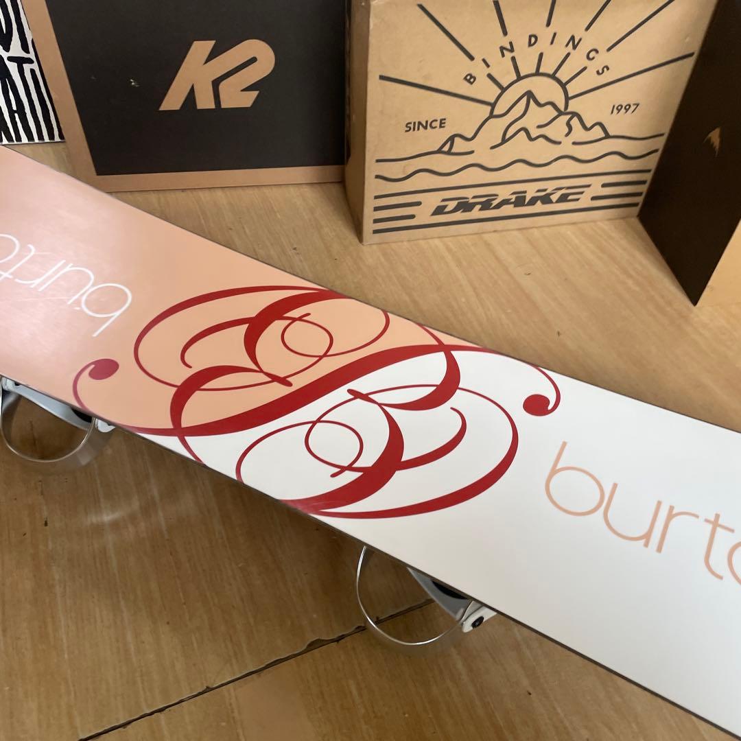 BURTON×STELLA　バートン　バイン付　スノーボードセット　レア136㎝