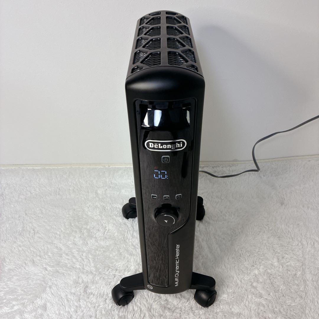 【極美品】デロンギ マルチダイナミックヒーターMDHU12-BK 暖房器具 暖