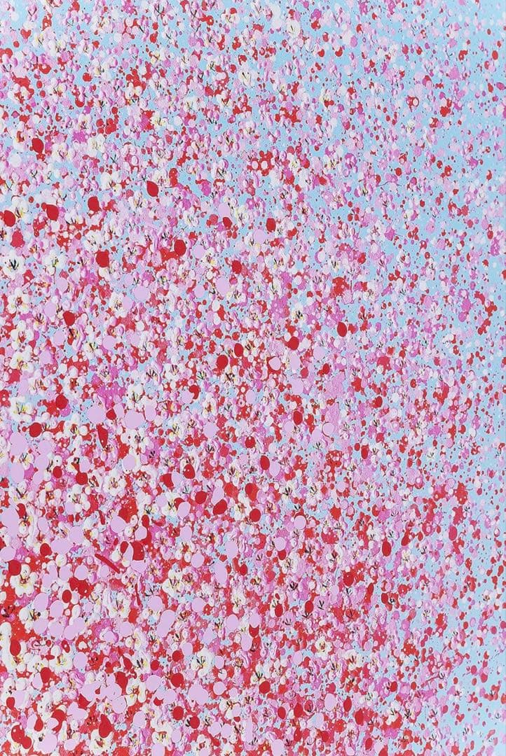 【LAM】KARE フラワー ボート タッチド ピクチャー