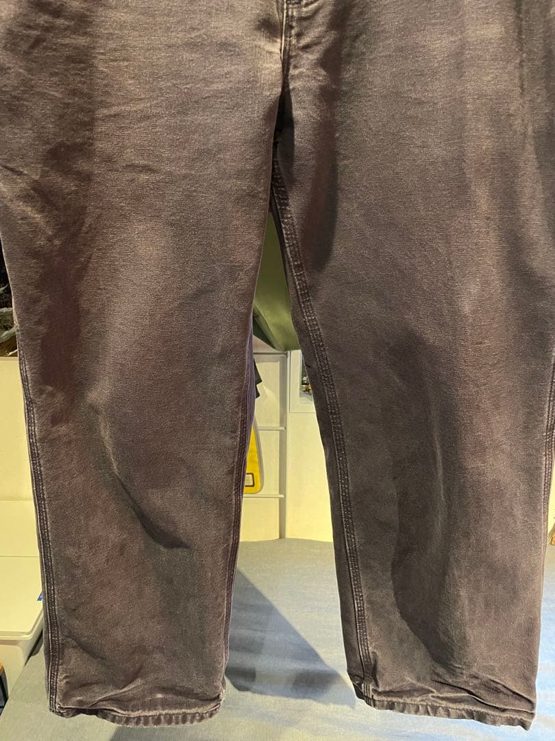 【レアカラー、36×30】カーハート　ダックペインターパンツ　ミッドナイト