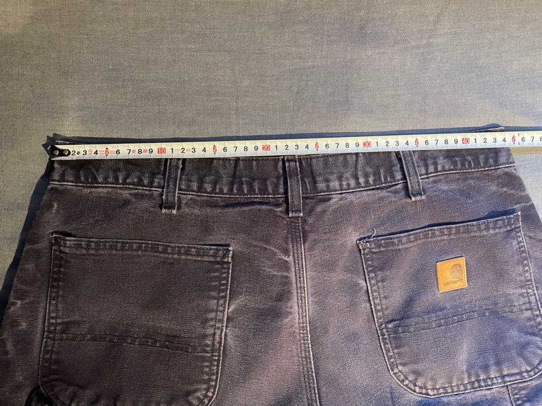 【レアカラー、36×30】カーハート　ダックペインターパンツ　ミッドナイト