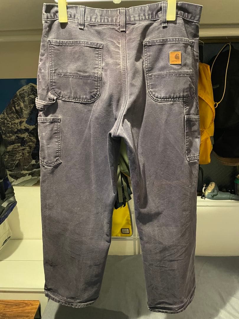 【レアカラー、36×30】カーハート　ダックペインターパンツ　ミッドナイト