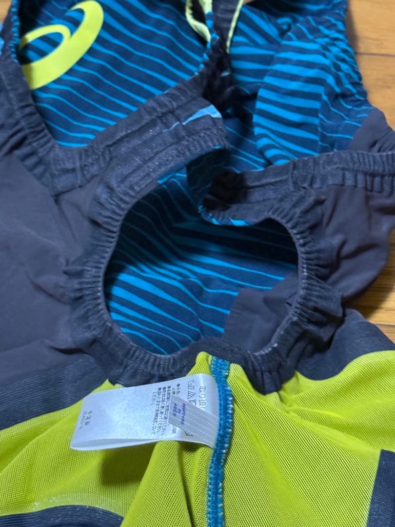 試着のみ　アシックス　競泳水着　高速水着　トップインパクト　ライトグライド　S