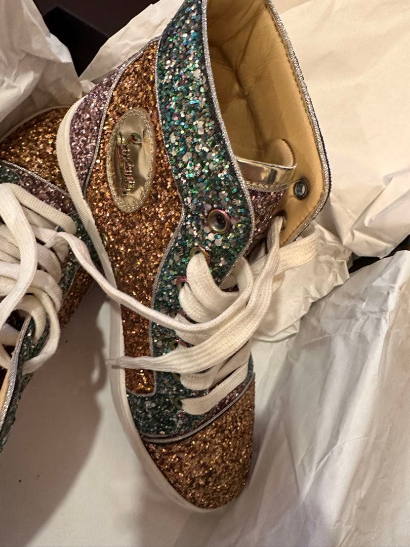 松*ん様 （美品）クリスチャンルブタン　37ハーフ